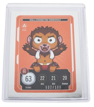 WELL-CONNECTED Werewolf 032/100 Very Rare Vee Friends Compete And Collect Card - £358.81 GBP