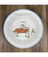 Vintage Shelley Mabel Lucie Attwell FAIRY TOWN Bone China Dish FAIRIES CAR - $24.99