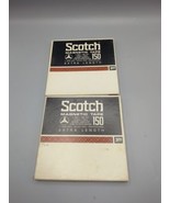 2 Scotch 150 Magnetic Tape Reel to Reel - 1/4 “ X 1800 Used - $282.87 MXN