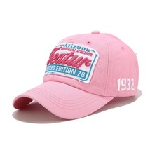 FS 2023 Streetwear Red Pink  Baseball Caps For Men Vintage Washed Trucker Hats S - £85.07 GBP