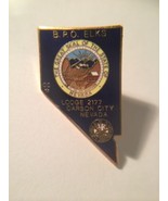 B.P.O ELKS Lodge 2177 Carson City, Nevada lapel hat tie pin back - $266.57 MXN
