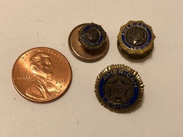 Vtg American Legion Enamel &amp; Tiny Lapel Pin Jewelry Lot 3 Pcs - £11.62 GBP
