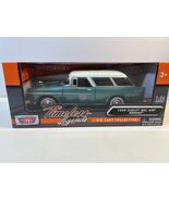 1955 Chevy Bel Air Nomad Model Car: 1/24 Scale, New In the Box By Motor Max - $24.75