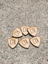 Engraved CTR Wooden Token: Missionary Gift, Pocket Coin (.75 inch) - $1.00