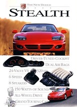 1995 Dodge STEALTH sales brochure catalog US 95 R/T Turbo - £7.99 GBP