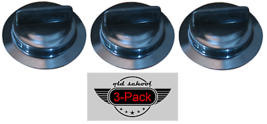 3pk NEW STOPPER CAPS Gas Can Gott,Rubbermaid Essence,Igloo,Midwest,Scepter,Eagle - £11.39 GBP