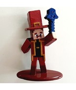 Minecraft Metal Die-cast Figurine With Shovel Mojang Jada Toys 2&quot; E17 - $27.34 CAD