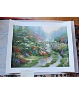 Stillwater Bridge by Thomas Kinkade SN Limited Edition 18 X 24  - €223,16 EUR