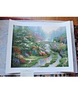 Stillwater Bridge by Thomas Kinkade SN Limited Edition 18 X 24  - £206.37 GBP