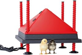 12x12'' Adjustable Heating Plate for Up to 20 Chicks - Safe &amp; Energy-Eff... - $121.72