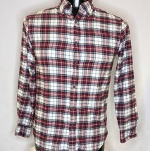 Men&#39;s Shirts Croft &amp; Barrow Long Sleeve Shirt Red Small - £11.34 GBP