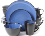 Gibson Home 16 Piece Siam Stoneware Dinnerware Set in White - $87.43