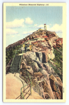 Postcard Whiteface Memorial Highway Lake Placid New York NY - £2.97 GBP