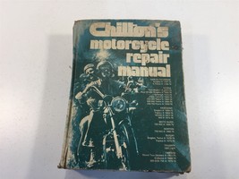 1976 Chilton&#39;s Motorcycle Repair Manual Hardcover 6509 Harley Davidson Triumph - £23.59 GBP