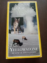 National Geographic Video Yellowstone Realm Of The Coyote VHS - £7.83 GBP