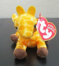 Ty Jingle Beanies Twigs the Giraffe 5&quot; long NEW - $6.72