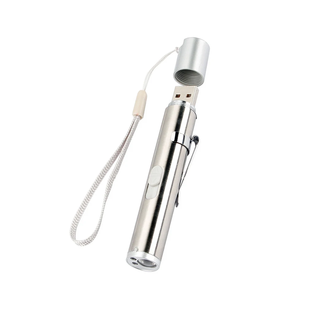 Pointers USB Charging Rechargeable 3-in-1 Flashlight Infrared Multifunctional - £10.14 GBP+