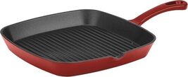 Cuisinart CI30-23CR Chef&#39;s Classic Enameled Cast Iron 9-1/4&quot; Square Gril... - $37.79