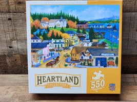 MasterPieces Heartland &quot;Old Port Poulsbo&quot; Jigsaw Puzzle - 550 Piece - SHIPS FREE - £14.77 GBP