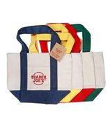 Set of Four Trader Joe's Mini Canvas Totes Bags Rare Limited Edtion 2025... - $97.99