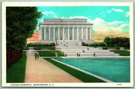 Lincoln Memorial Washington DC UNP Unused WB Postcard H13 - £3.12 GBP