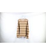 Vtg 90s J Crew Mens Large Faded Striped Color Block Long Sleeve T-Shirt ... - £39.41 GBP