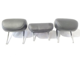 Set Of Rear Headrests Black Leather OEM 2014 Audi A7 - $783.89 MXN