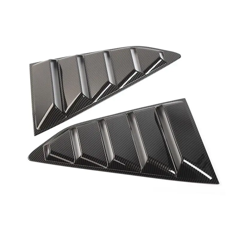 Car Side Window Scoop Louvers ABS Window  Cover  Rain Shade Vent for  20... - $130.09