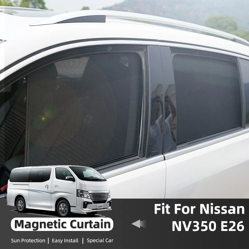 For Nissan NV350 E26 Urvan Caravan VAN 2012-2023 Magnetic Car Sunshade Front - £42.62 GBP+
