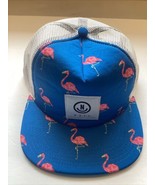 NEFF Flamingo Print Hat Mens One Size Blue Snapback Ball Cap - £10.22 GBP