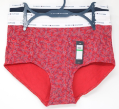 Tommy Hilfiger Large Bikini Women&#39;s Cotton Panties Underwear 3 Pack NWT - £22.06 GBP