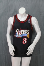 Philadelphia 76ers Jersey (VTG) - Allen Iverson Away Jersey by Champion -Size 40 - $89.00
