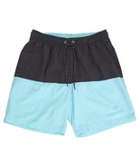 GEORGE™ ~ AQUA COLORBLOCK ~ Above the Knee UPF 50+ ~ S (28-30) Men&#39;s Swi... - £17.65 GBP