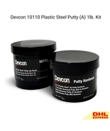 Devcon 10110 Plastic Steel Putty (A) 1lb. Kit Metal Filled Epoxy Resin - $872.82 MXN