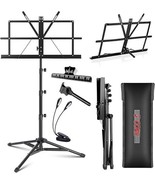5 Core Music Stand 2 in 1 Dual Use Sheet Music Professional Portable Adj... - €21,95 EUR