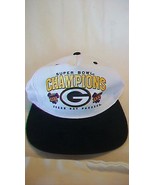 Green Bay Packers Super Bowl XXXI Adjustable Baseball Hat with Logos - £23.59 GBP