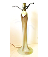 Swallowtail Studios 20 3/4“ Tall Art Glass Lamp with Original Tag  - $494.01