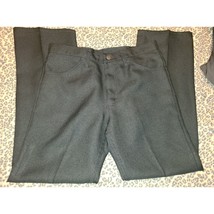 Wrangler Dress Pants Men&#39;s 34 X 30 Straight Leg Slash Pockets Regular Fit (VA1) - $18.49