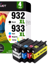 Replacement HP 932XL 933XL Ink Cartridge Set for Officejet 6100 7610 7612 - £22.97 GBP