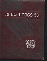 1950 Bulldogs yearbook-Buda HS-Buda, TX-unsigned - £11.00 GBP