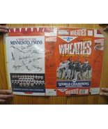 1987 Minnesota Twins World Champs Wheeties The Poster Box-
show original... - $246.57 CAD