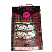 Betsey Johnson Reading Glasses NEW Set of 3 +1.50 - £23.60 GBP