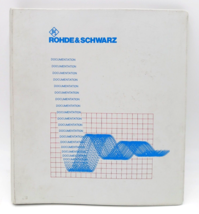 Rohde &amp; Schwarz Users Manual URV5-Z1/2 -Z4/Z7 Millivolt meter URV 5 - $34.99