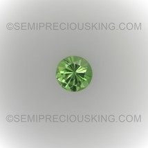 Natural Tsavorite Round Facet Cut 4.5-5mm Bright Green Color VS Clarity Green Ga - $68.44
