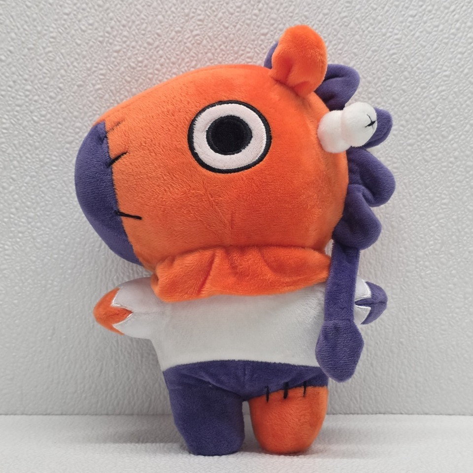 BTS Plush Toy BT21 MANG Halloween Plush Frankenstein Purple And Orange - $29.60