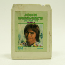 John Denver Greatest Hits Vol 2 RCA Stereo 8 Track Tape CPS1-2195 Released 1977 - £6.11 GBP