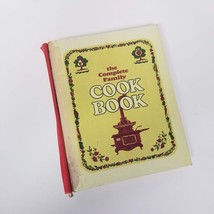 Complete Family Cookbook Vintage 1970 3 Ring Binder Tabbed - £4.63 GBP