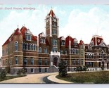Courthouse Building Winnipeg Manitoba Canada UNP DB Postcard M2 - $4.90
