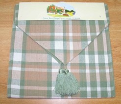 Cotton Park Cottage Table Runner St. Ives Plaid 13&quot; X 72&quot; New Home - £11.94 GBP