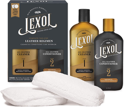 Lexol All Leather Cleaner and Conditioner Kit for Car Seats and Interior... - $40.19